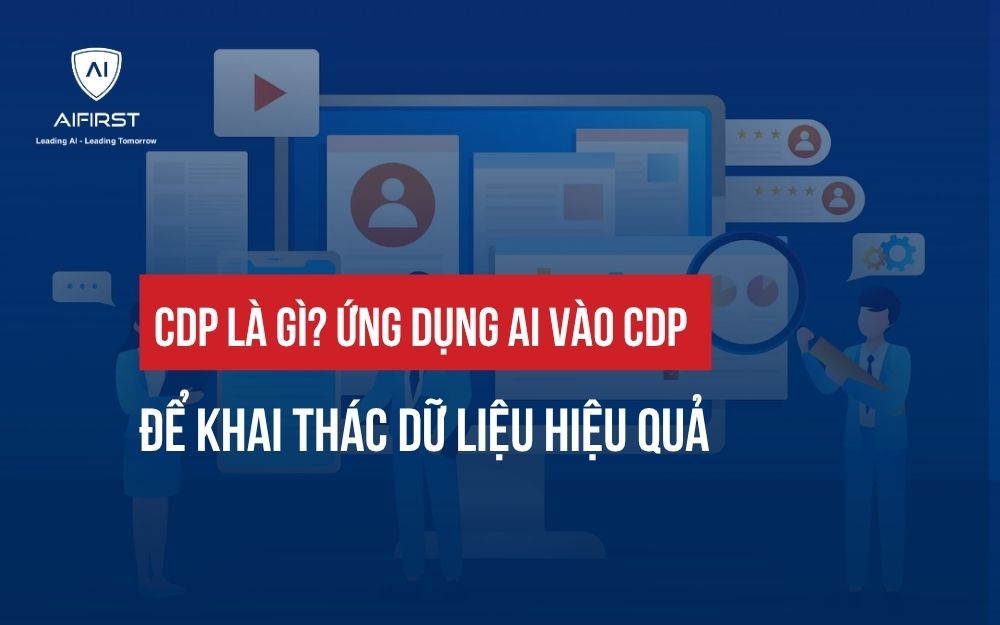 CDP LÀ GÌ? ỨNG DỤNG AI VÀO CDP ĐỂ KHAI THÁC DỮ LIỆU HIỆU QUẢ